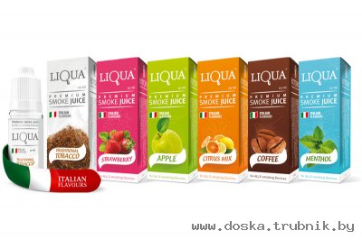 Итальянская жидкость для электронных сигарет.