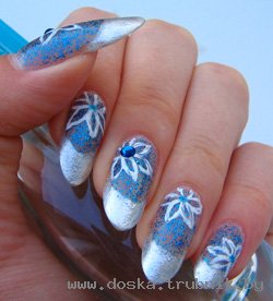 Художественная роспись ногтей, наращивание, дешево, выезд на дом уже входит в стоимость