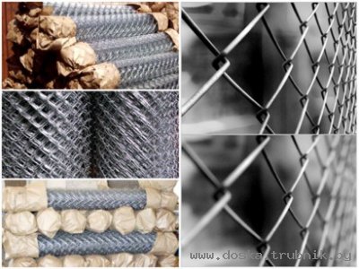 Сетка-рабица + Столбы + Система СКИДОК! С доставкой!