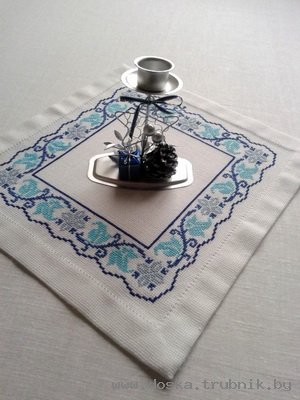 Скатерть, салфетки, вышивка