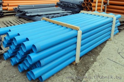 Трубы пластиковые обсадные ПВХ 125 мм с резьбой для скважин на SKVAGINA.BY в Гродно