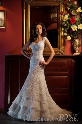 Продам свадебное платье  TONE 40-42 размера (Б/У)