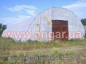 Продажа ангара арочного типа 36х15х7,5
