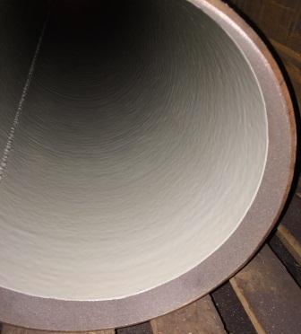 Внутреннее антикор обработка стальных труб эпоксидной эмалью. Металлизация!