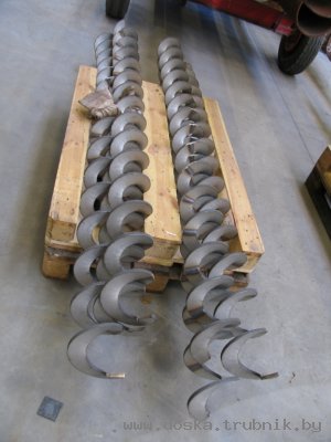 Шнеки Витки Шнека Перо Шнека Спираль Шнека Изготовление
