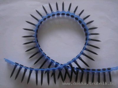 шурупы в ленте