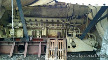 Продам Корабельный двигатель 6Д40, 735 кВт, генераторы "S 450 L6"