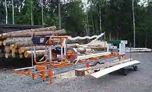 Мобильная лесопилка Logosol