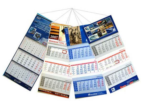 ИЗГОТОВЛЕНИЕ КАЛЕНДАРЕЙ