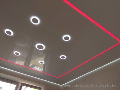 Натяжные потолки от студии потолков "SMILE"