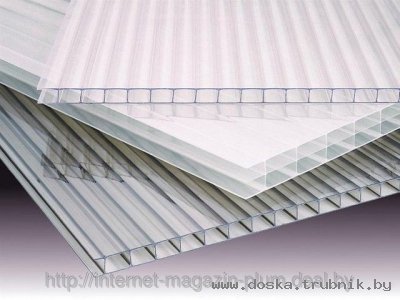 Поликарбонат  прозрачный и цветной! С доставкой!