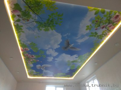 Натяжные потолки от студии "Smile"