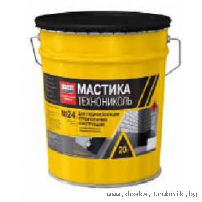 Мастика битумная МГТН №24, 20 кг/ведро. Минск