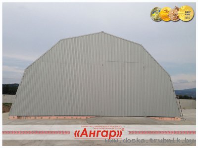 Ангары, склады, цеха, зернохранилища шириной 8м, 10м, 12м, 15м, 18м, 21м и 24м